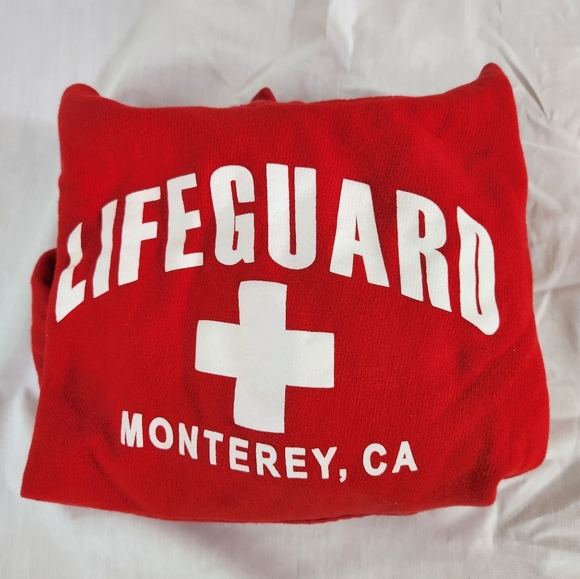 Monterey California Lifeguard Hoodie Youth Medium - Picture 2 of 4